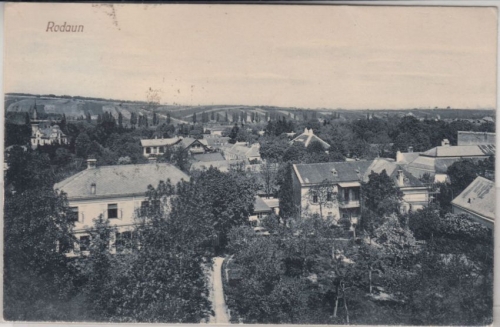 Österreich - Rodaun b. Wien, Ortsansicht sw-AK gelaufen 1910