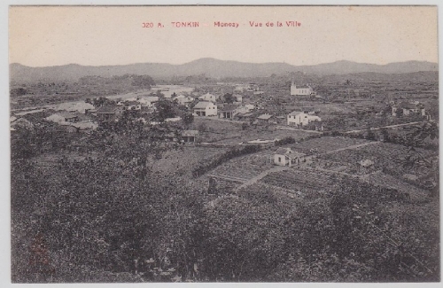 Vietnam - Indochina - Tonkin Monacy, general view ppc not used appr. 1910