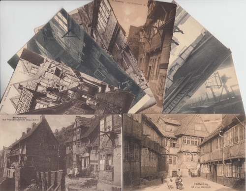 Hamburg - Alt-Hamburg 8 sw-AK Steinstr., Altstädterstr. etc. ungelaufen ca. 1910