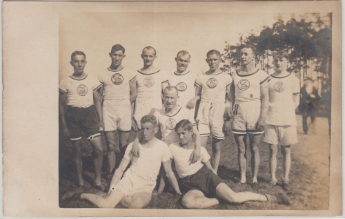 Bayern - Fürth Turnverein TVF Waldlauf 1921 Mannschaftsfoto