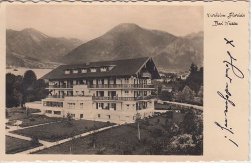 Bayern - Bad Wiessee Kurheim Florida sw-AK ungelaufen ca. 1935