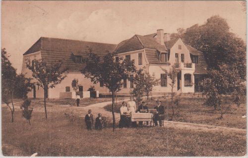 Niedersachsen - Grasberg Bz. Bremen Viehhandlung Rosenbrock sw-AK gelaufen 1914