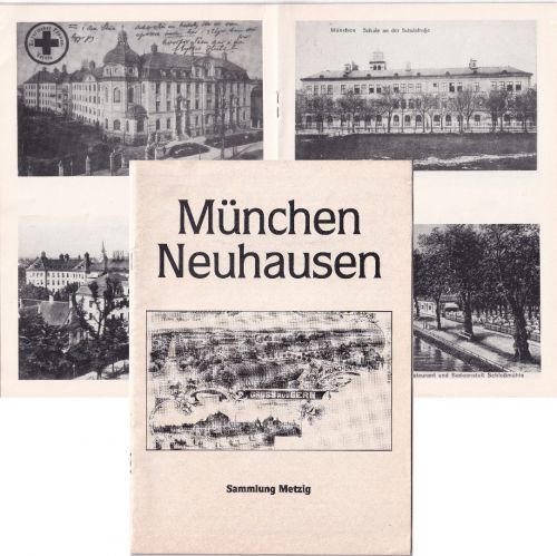 Bayern - München Neuhausen Sammlung Metzig 32-seitige Broschüre ca. 1985