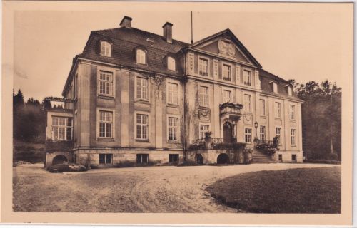 Niedersachsen - Düsternthal (Alfeld) Reichsarbeitsdienst-Schule sw-AK ca. 1935