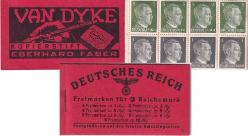 DR - AH Markenheftchen 1941 MH 93.3 postfrisch