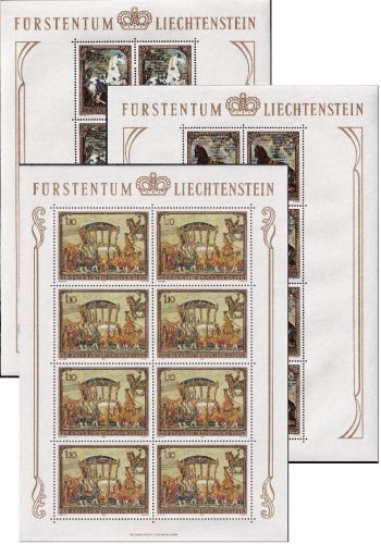 Liechtenstein - Gemälde 1978 Kleinbogensatz postfrisch/MNH