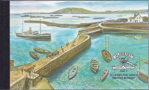 Alderney - Historical Development V complete booklet 2001 postfrisch/MNH