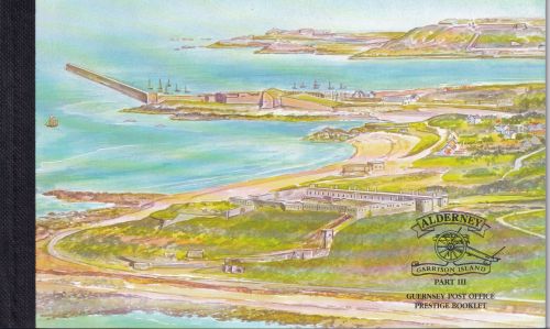 Alderney - Historical Development III complete booklet 1999 postfrisch/MNH