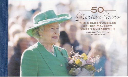 Guernsey - 50 Glorious Years Golden Jubilee complete booklet 2002 postfrisch/MNH