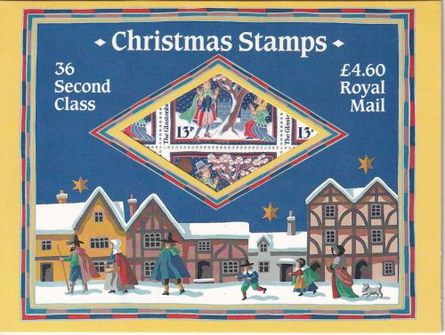 England - Christmas stamps 36 second class folder sheet of 36x13p postfrisch/MNH