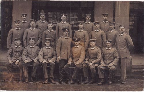 Bayern - München 1916 priv. Foto-AK (Inf. Leib-Regiment) Feldpost n Hetzenhausen