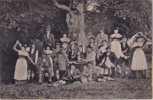 Bayern - Neukirchen (Weyarn) Trachtenverein "D'Oberlandler" 1911 ungelaufen