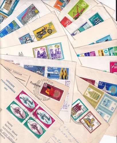 DDR - Leipziger Messe Frühjahr+Herbst 1961/1986 - 20 Belege