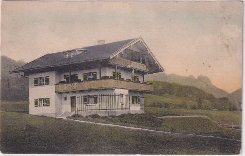 Bayern - Bischofswiesen Landhaus Dinzler col. AK ungelaufen ca. 1920
