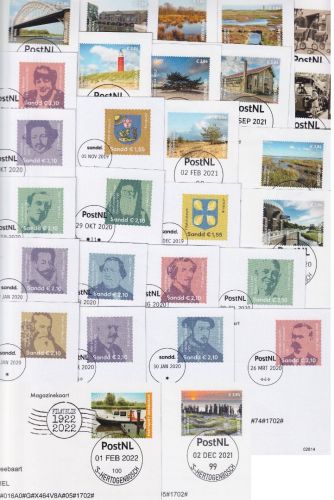Niederlande - 28 verschiedene Magazinekaart ex 2019/2022