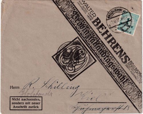 DR-Infla - 1 Mio. Korbdeckel Drucksache Braunschweig - Kiel 17.10.23