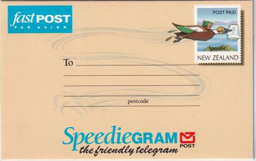 New Zealand - 1988 Speediegram unused