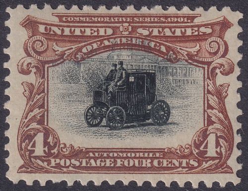 USA - 4 C. E-Auto Panamerikanische Ausstellung Buffalo 1901