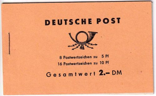 Ulbricht Markenheftchen 1962 Mi.Nr. 4a1 postfrisch