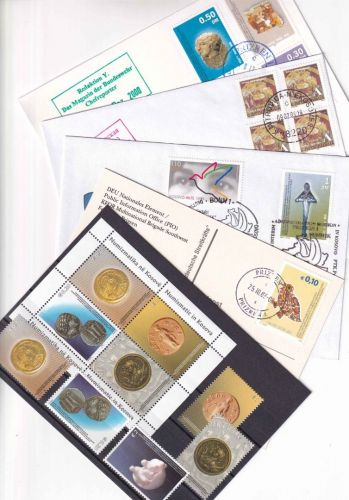 Serbien/Kosovo - KFOR/Jugoslaw. Post 4 Belege + postfr. Marken 2000/2003