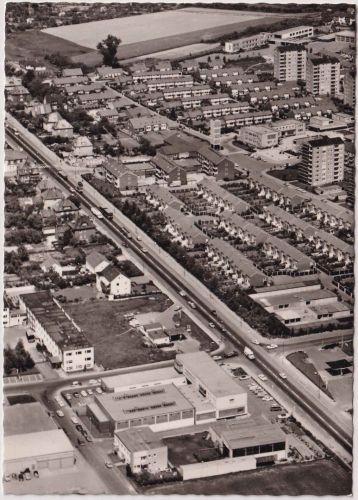 NRW - Hemmingen-Westerfeld Demonstrativbauvorhaben Luftaufnahme sw-AK ca. 1962