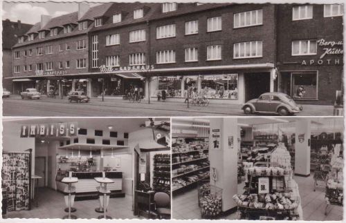 NRW - Walsum Kaufhaus Wall sw-Mehrbild-AK ungelaufen ca. 1960/65