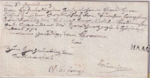 Bayern - Haag L1 Bischofsbrief nach München ca. 1820