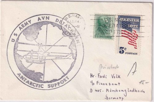 USA - US Army AVN Detachment Antarctic Support Brief US Navy 17038 Jan 14, 1968