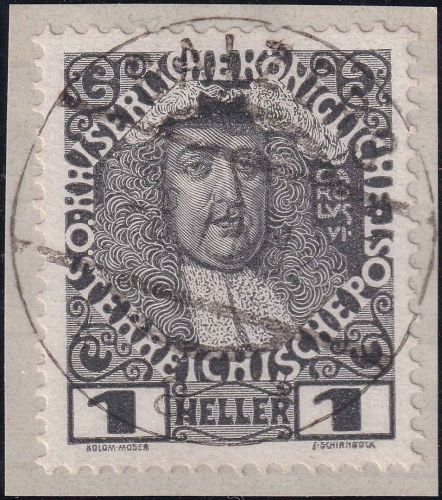 Liechtenstein/Österreich - 1 H. Reg.Jubiläum Mitläufer Briefstück Balzers 8.3.12