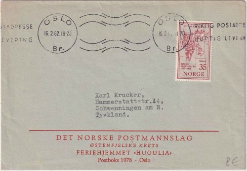 Norwegen - 35 Ö. Geophysikalisches Jahr Drucksache Oslo - Schwenningen 1962