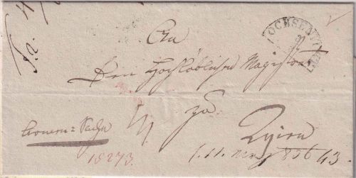 Bayern/Österreich - Ochsenfurt 3/3 HKS Armensache n. Wien 1836