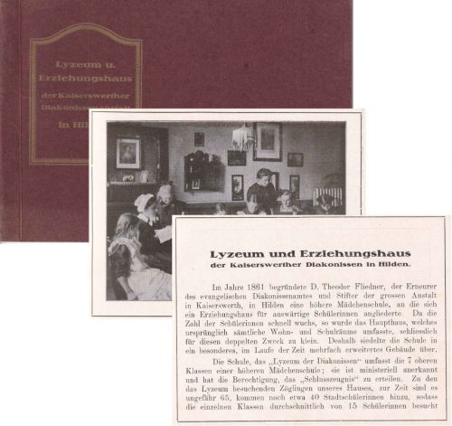 NRW - Hilden Lyzeum u. Erziehungshaus Kaiserswerther Diak.-Anstalt ca. 1930