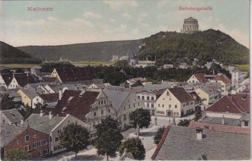 Bayern - Kelheim Ortsansicht farb. AK ungelaufen ca. 1910