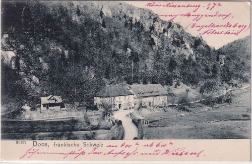 Bayern - Doos Gastwirtschaft sw-AK ungelaufen ca. 1900