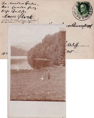 Bayern - Ühlfeld II Neustadt Bahnpost-K1 5 Pfg. Karte n. Harburg 1916