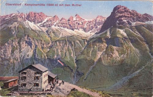 Bayern - Oberstdorf II Immenstadt Bahnpost-K1 Feldpostkarte n. Landsberg 1917