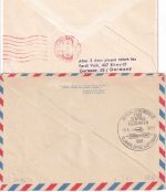 UdSSR/DDR - Aeroflot Erstflug Berlin/Kiew + retour 2 Luftpostbelege 1966
