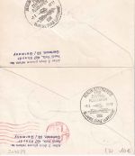 UdSSR/BRD - Interflug Erstflug Berlin/Kiew + retour 2 Luftpostbelege 1966