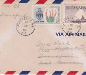 Canada - Air Canada Erstflug Montreal/Frankfurt a.M. Luftpostbrief 1971