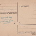 BRD - Air France Caravelle Eröffnungsflug Berlin/München Luftpostkarte 1961
