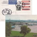 BRD - Air Lanka Erstflug Berlin/Colombo Luftpostkarte 1991
