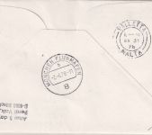UNO New York - Air Malta Erstflug Valletta/München seltene Zuleitungspost 1978