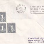 BRD - Avianca Erstflug Frankfurt/Bogota Luftpostbrief 1962