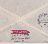 Argentinien - Aero Argentinas Erstflug Buenos Aires/Frankfurt Luftpostbrief 1967