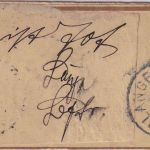 Bayern - 3 Pfg. Wappen Ganzsachen-Streifband Erlangen - Langensalza 1898 retour