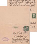 Bayern - 5/5 Pfg. Luitpold Antwortganzsache Zweibrücken - Straßburg 1911