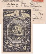 DR-Infla - Frankenhausen/Kyffhäuser Sonderkarte m. SST n. Harburg