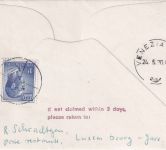 BRD - Alitalia Erstflug Frankfurt/Venedig Lupo-Brief lux. Postlagergebühr 1970
