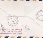 BRD - Alitalia Erstflug München/Neapel Lupo-Einschreibebrief SST München 1969