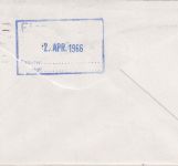 England - British Airways Erstflug London/Hannover Luftpostbrief 1966